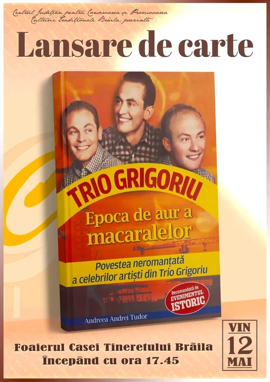 Lansare de carte „Trio Grigoriu”