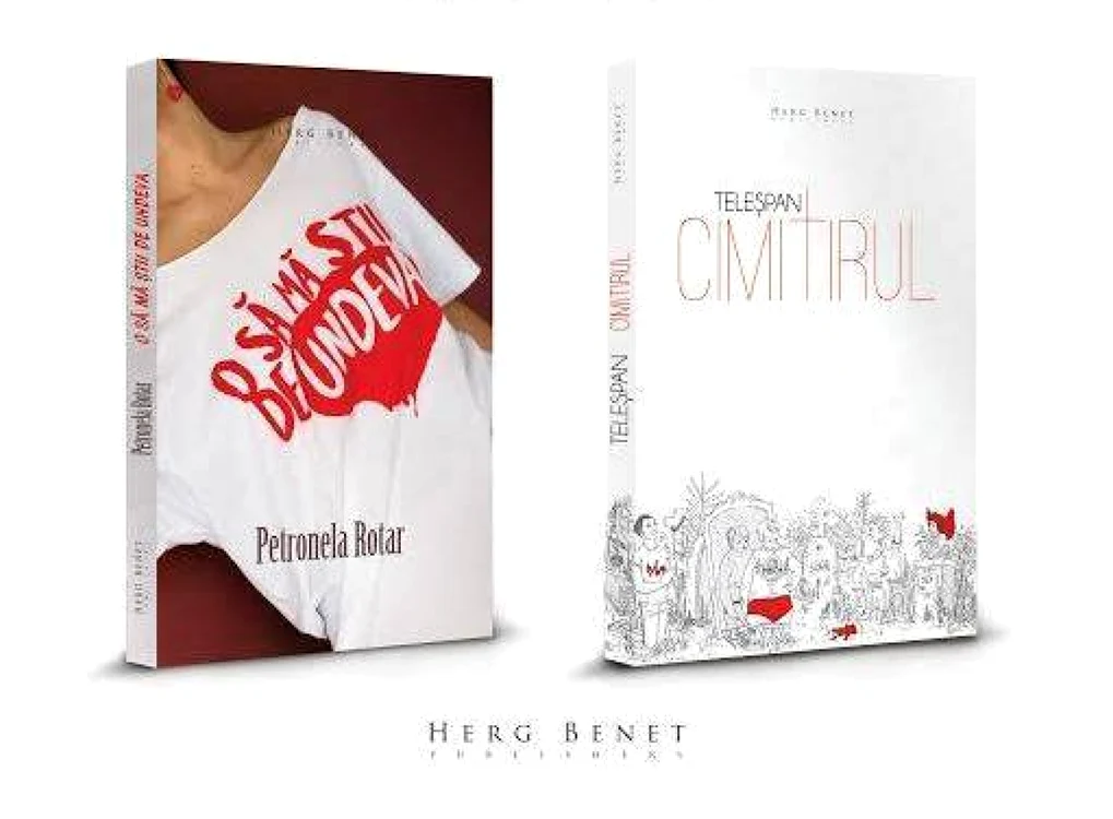 „O să mă ştii de undeva“ - cartea scrisă de Petronela Rotar şi „Cimitirul“ - cartea scrisă de Adrian Teleşpan