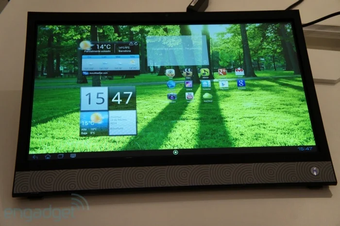 Acer Smart display rulează Android şi are un procesor dual core de 1Ghz FOTO Engadget