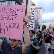 Studenți protest burse FOTO Inquam / Octav Ganea 
