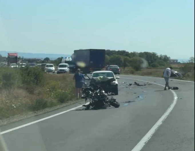 Un motociclist de 59 de ani și-a pierdut viața într-un accident Foto: captură video