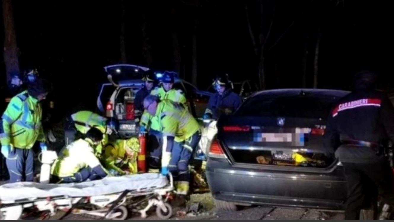 Petru Lucaci s-a autoincendiat pentru a scăpa de urmările faptei sale. FOTO: Giornale di Brescia