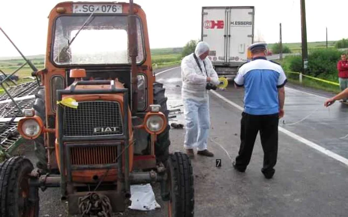 Accidentul a avut loc în cursul dimineţii FOTO Arhivă