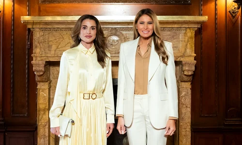 Regina Rania și Melania Trump la întâlnirea ONU de la New York   Instagram jpg