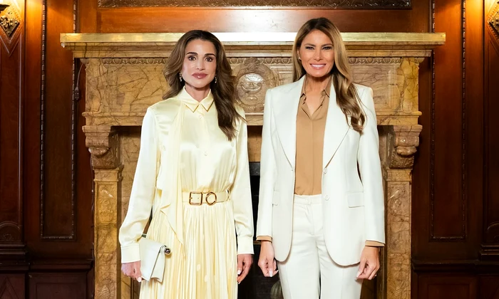 Regina Rania și Melania Trump la întâlnirea ONU de la New York   Instagram jpg