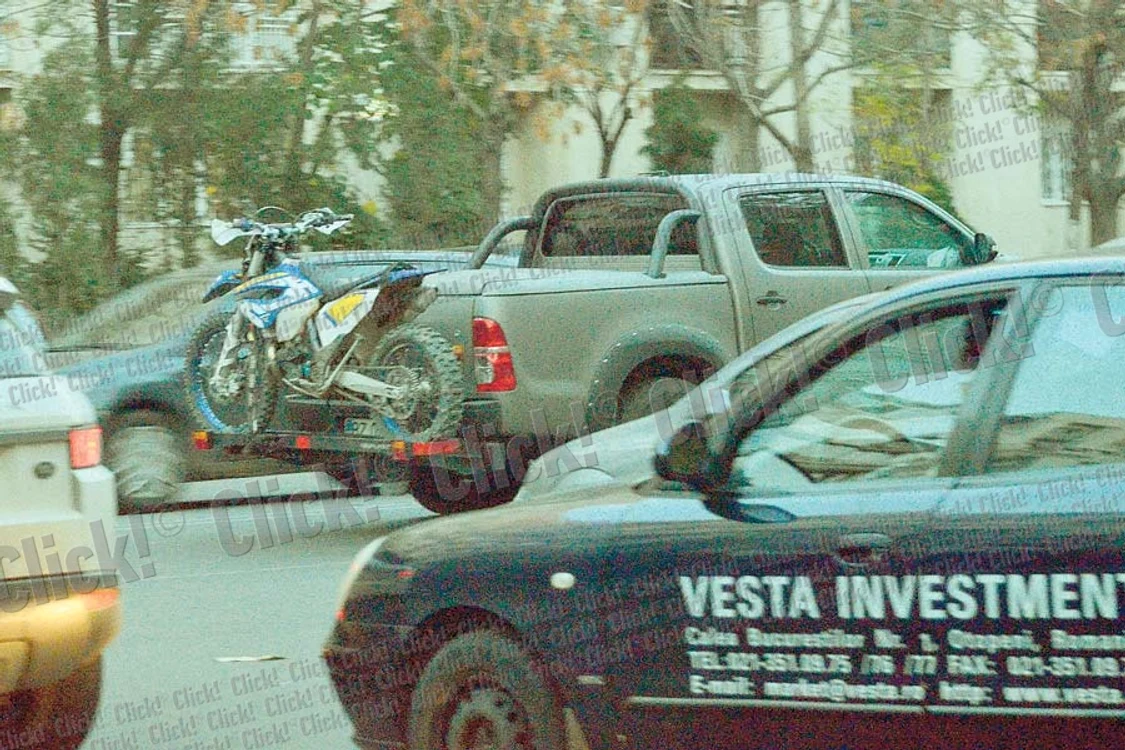 Dani a fost  surprins în zona  Decebal din Capitală (Fotografii: Alex Muscaliu)