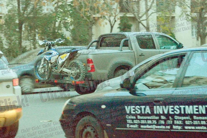 Dani a fost  surprins în zona  Decebal din Capitală (Fotografii: Alex Muscaliu)