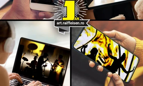 Platforma culturală online art raiffeisen ro împlinește un an de la lansare jpeg