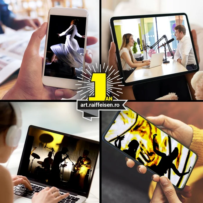 Platforma culturală online art raiffeisen ro împlinește un an de la lansare jpeg