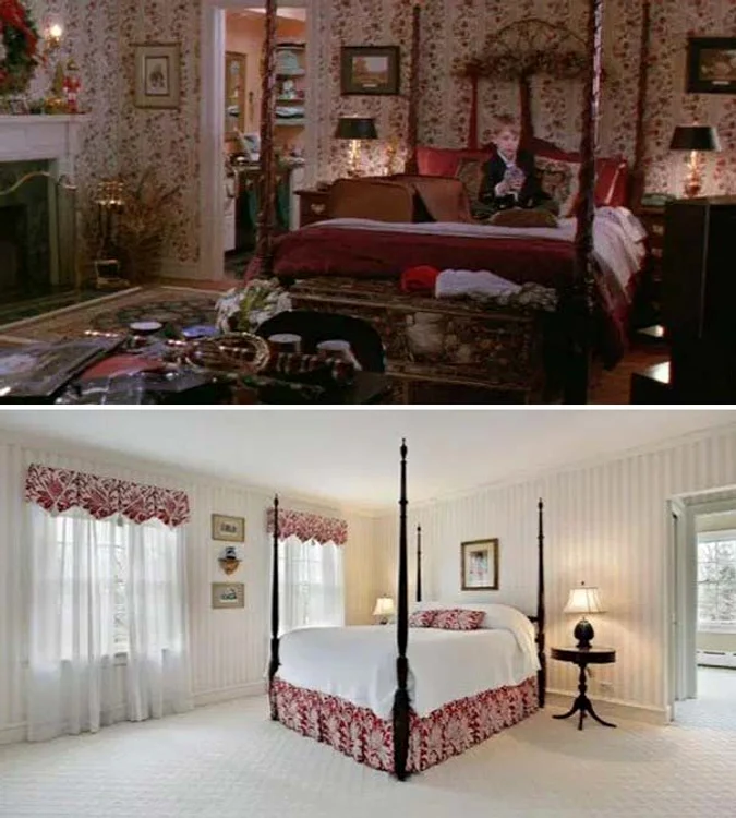 Dormitorul matrimonial - atunci şi acum