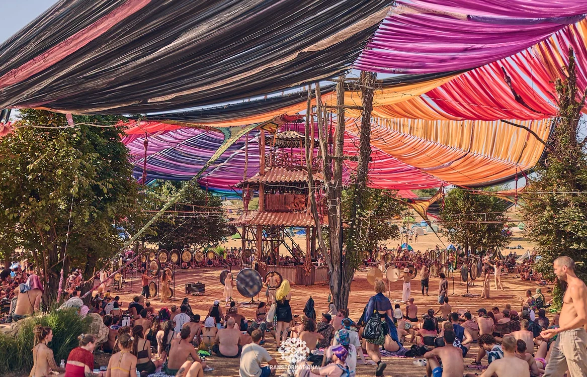 Una dintre scenele Festivalului Ozora. FOTO: Facebook/Ozora Festival