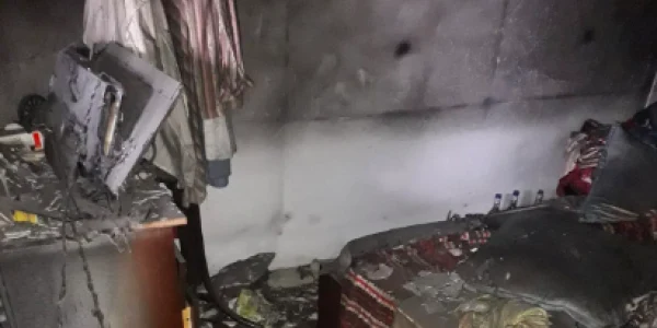 Incendiu carbonizare la Ghindăreşti - Constanţa Sursa SAJ Constanţa