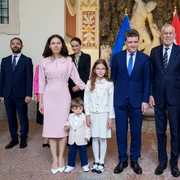 Nicușor Dan și familia sa au fost primiți la Salzburg Foto Președintele României jpg