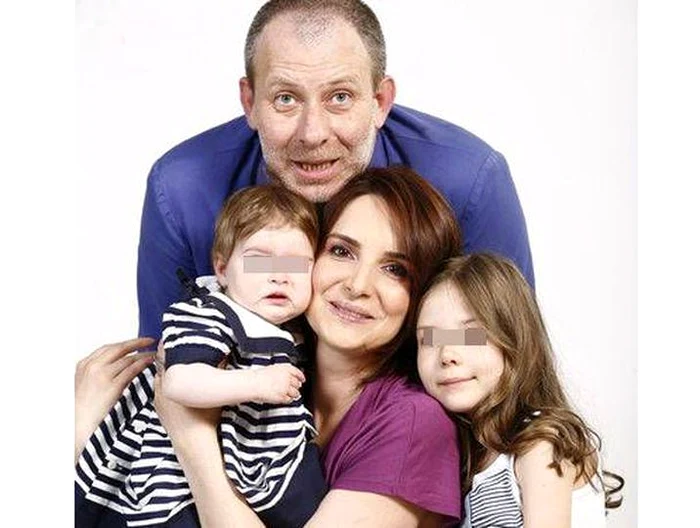 Florin Busuioc, alături de familia sa