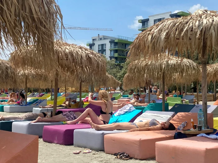 Vremea la mare este perfecta pentru plajă Sursa foto Antonia Ispas