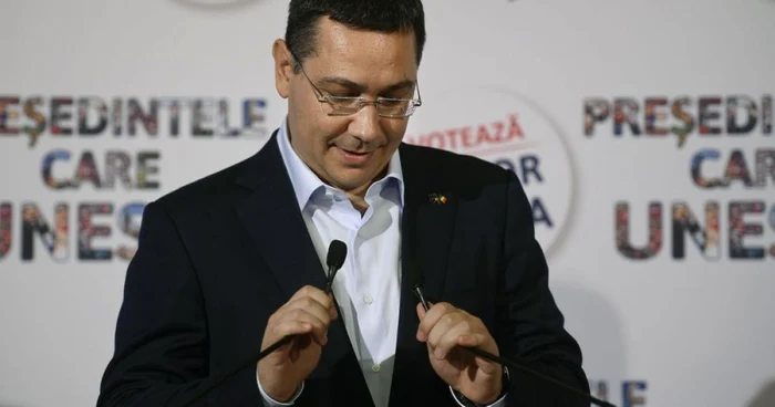 Victor Ponta FOTO AP