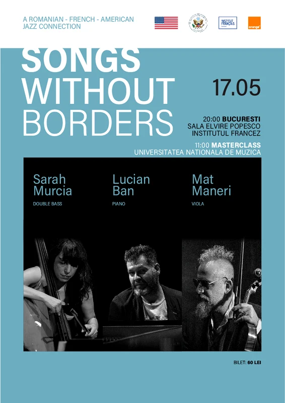Evenimentul are loc la Institutul Francez, Sala Elvire Popesco