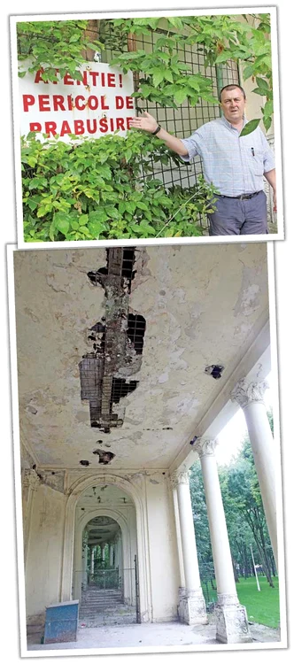 Amfiteatrul a fost inaugurat în 1953 şi adăpostea 2.000 de spectatori. Acum, e plin de bălării şi aurolaci