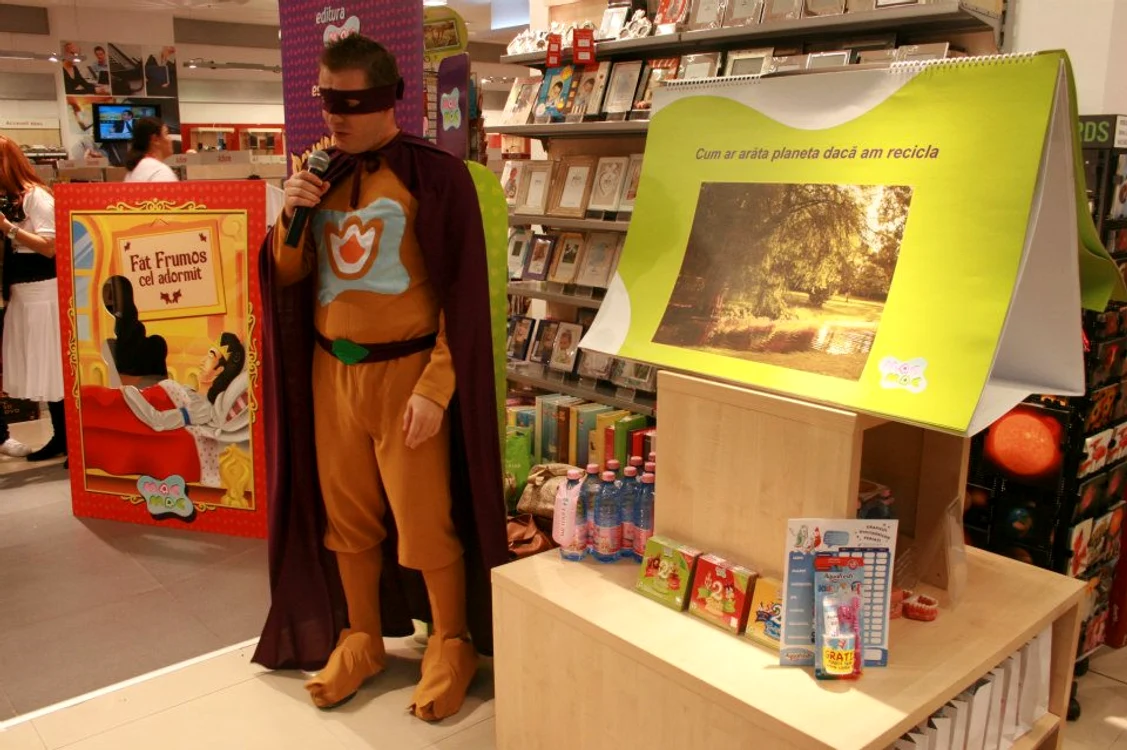 La «Ora de Ecologie», cei mici vor face cunoştinţă cu SuperMac.