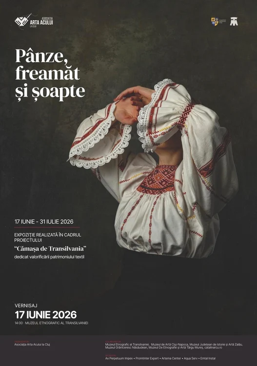 Expoziția „Pânze, freamăt și șoapte”, la Muzeul Etnografic al Transilvaniei