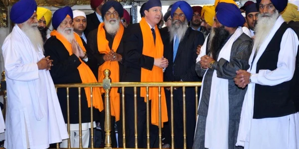 David Cameron în vizită la Amritsar  sursă AFP