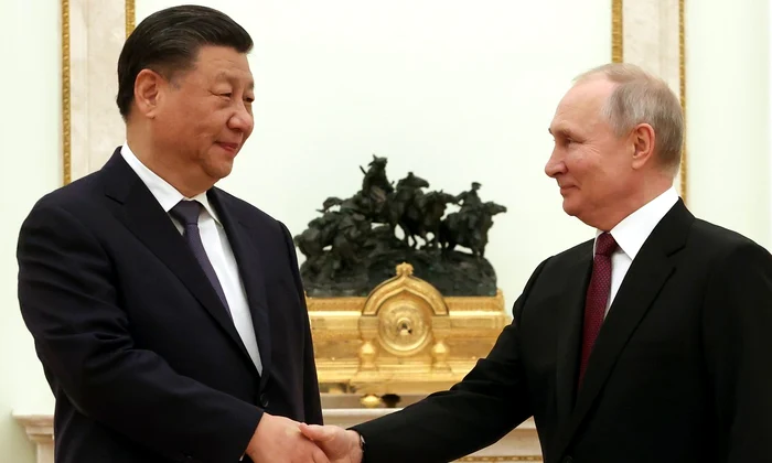 Xi Jinping, întâlnire cu Vladimir Putin FOTO Profimedia 