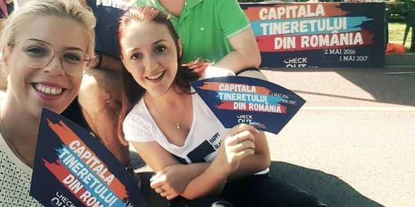 Capitala Tineretului din România - tineri Sursa foto Facebook Capitala