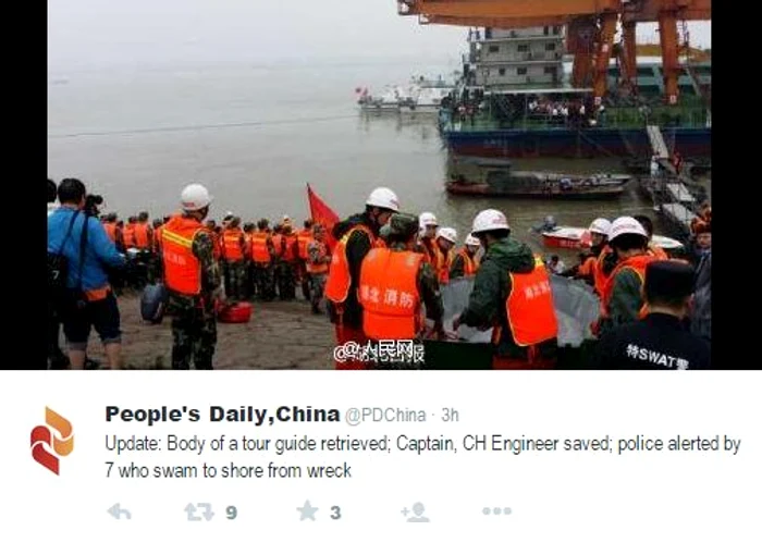 Imagine de la misiunile de salvare