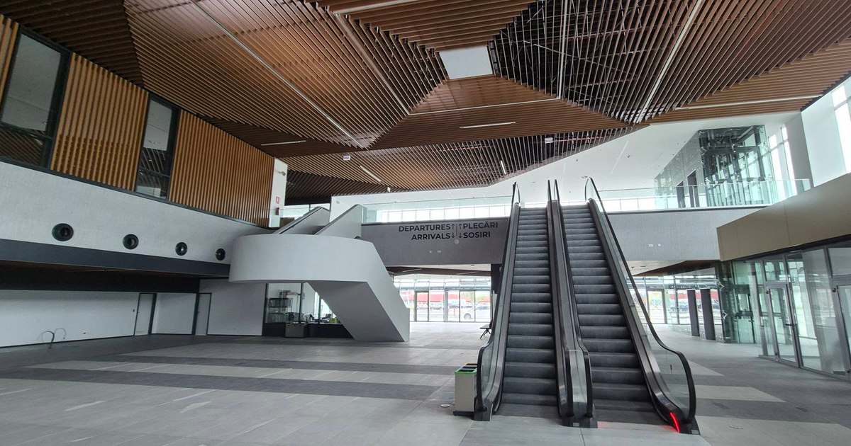 Un oraș din România finalizează un nou terminal de aeroport. „Avem toate premisele să devenim o destinație europeană”