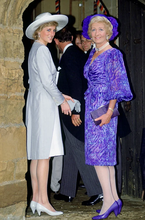 Lady Di și mama ei.
