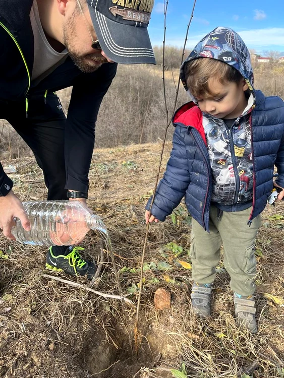 Fundația a organizat cinci campanii de plantare de puieți forestieri FOTO Fundația Gloria Education