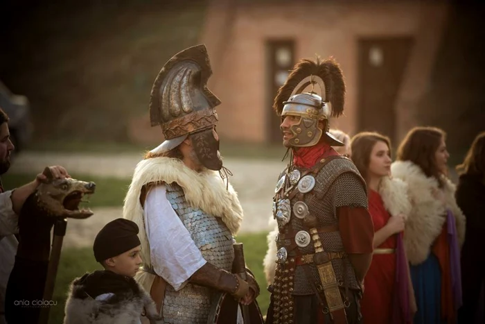 Spectacol daci şi romani Alba Iulia