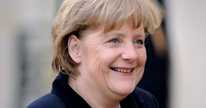 Cancelarul german, Angela Merkel.