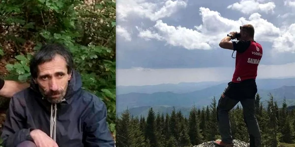 barbatul gasit in munti foto salvamont hunedoara jpg
