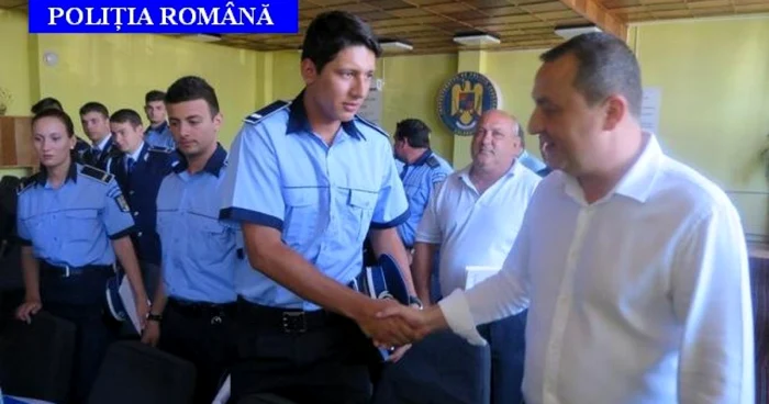 Proaspeţi absolvenţi, la IPJ Călăraşi Foto:Poliţia Română