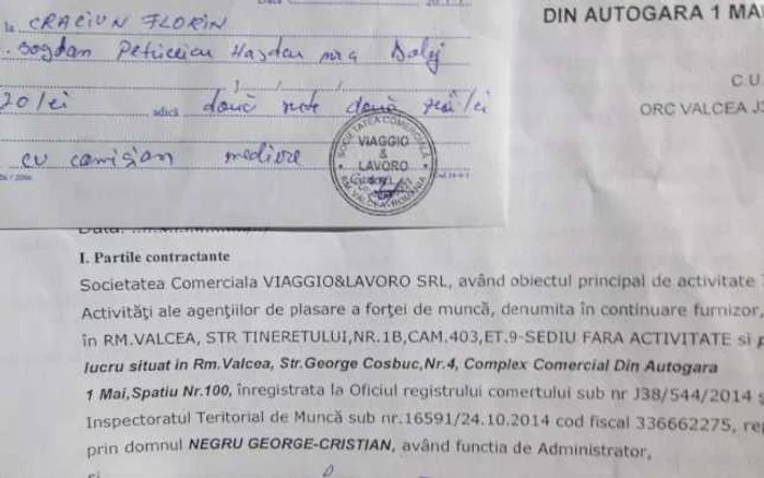 Administratorul firmei din Vâlcea care a păcălit 120 de oameni cu locuri de muncă în străinătate
