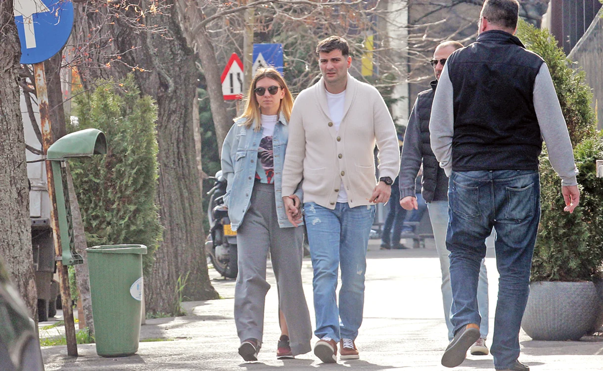 
    Simona Halep și Toni Iuruc formează un cuplu din vara anului trecutFoto: Blitz  