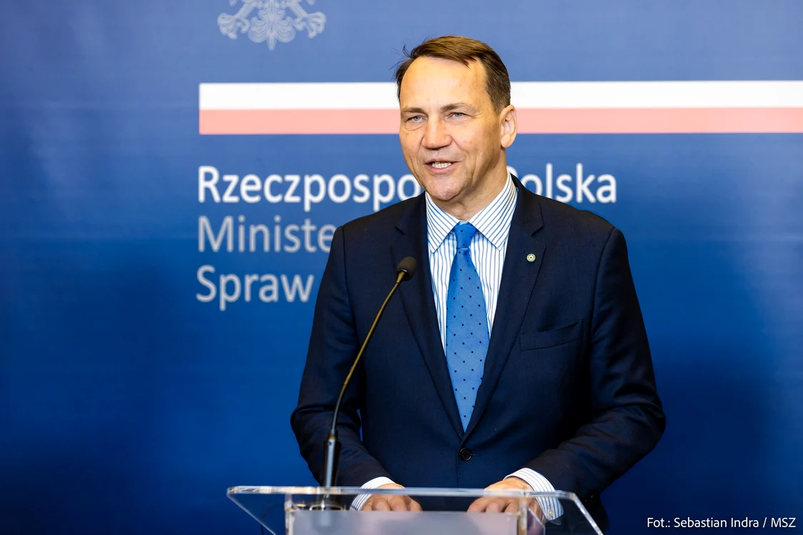 Radoslaw Sikorski, ministrul polonez de externe Foto: Sebastian Indra/MSZ