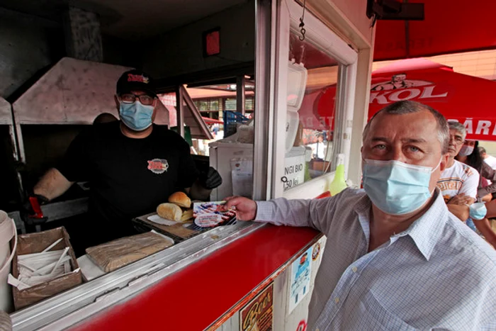 Centrul medical amenajat în Piaţa OborFoto: Sever Gheorghe