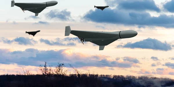 cer acoperit cu drone shahed foto shutterstock jpg