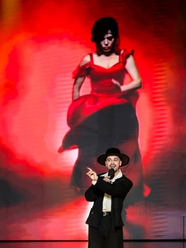 Andrei Ursu ( aka WRS), la Revelionul 2026 TVR foto: TVR 