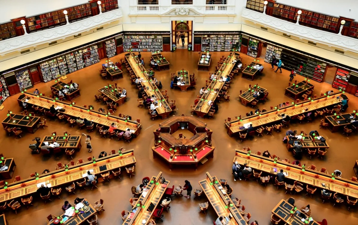 Biblioteca de Stat din Melbourne, Australia FOTO BusinessInsider