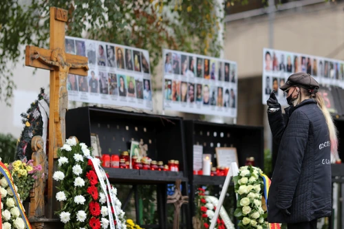 O mare de candele s-a format în acele zile la locul tragediei