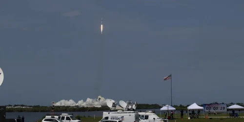 Lansare rachetă SpaceX Falcon 9 FOTO EPA-EFE