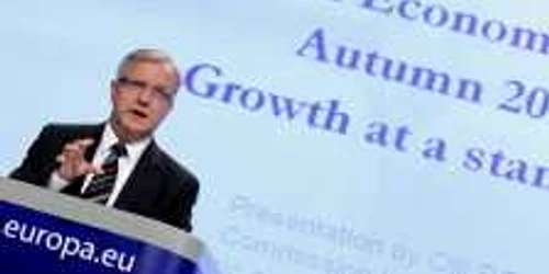 Comisarul european pentru Afaceri Monetare şi Economice şi vicepreşedintele Comisiei Europene, Olli Rehn