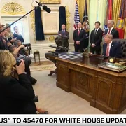 donald trump intreaba un jurnalist la casa alba daca este bolnav  