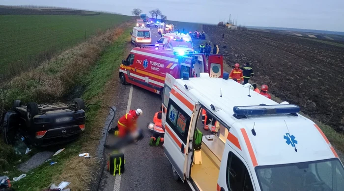 Mărturia unui pompier despre durerea din spatele accidentului de pe DN2 / foto: ISU Suceava
