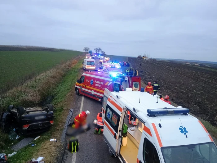 Imagini de la accident