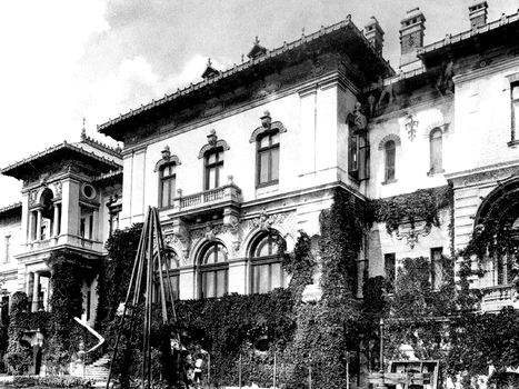 Palatul Cotroceni, așa cum arăta în anul 1900, înainte ca viitoarea Regină Maria să își pună amprenta asupra lui