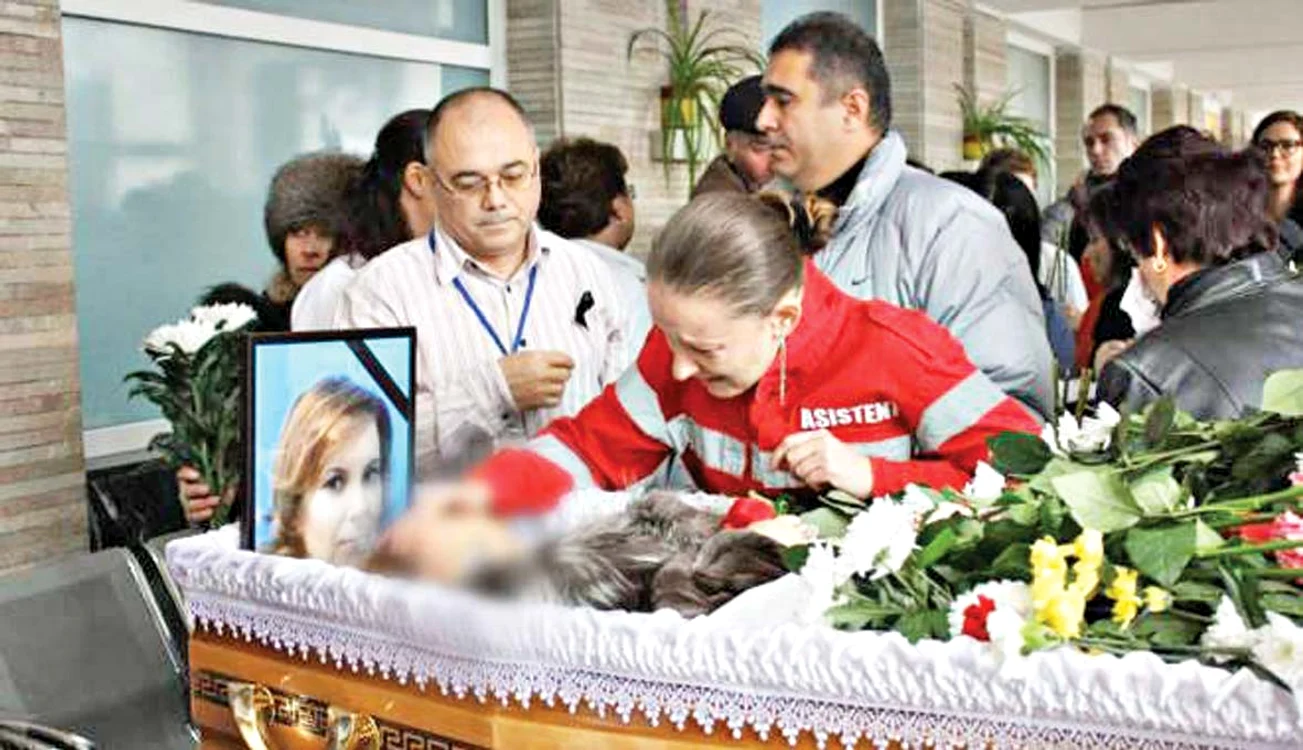 Colegii şi-au luat  rămas-bun de la  Laura Vizireanu